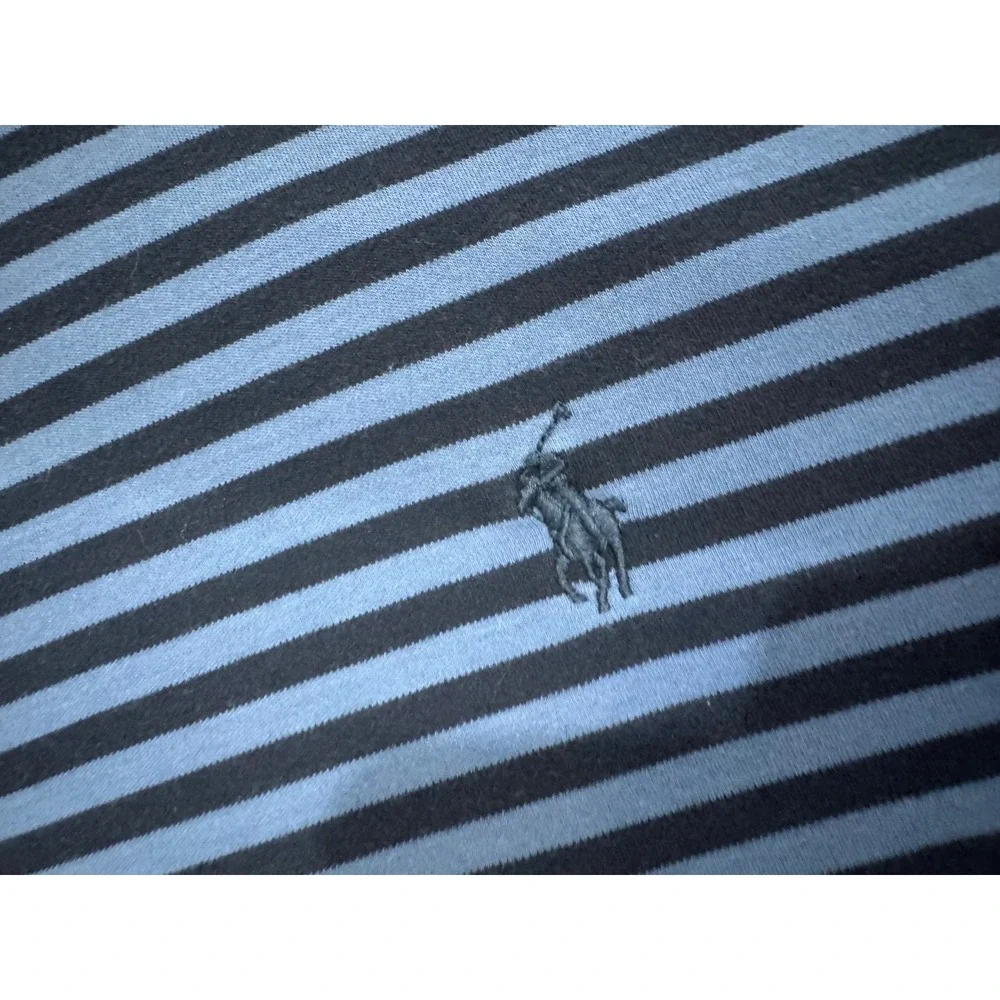 Lot 2 Polo Ralph Lauren Pima Soft Touch Polo XXL Pink Blue Striped‎ Golf Shirts